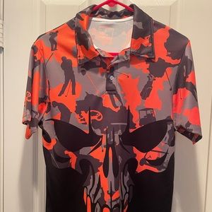 Halloween golf shirt